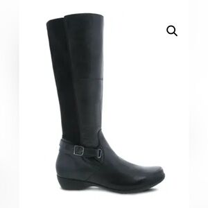 Dansko Black Knee-High Women's Boots